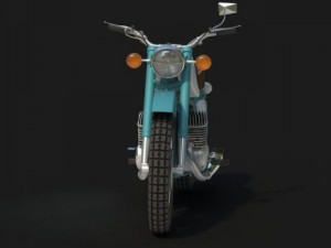 motorcycle izh jupiter 3 3D Модель
