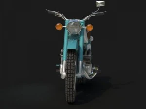 motorcycle izh jupiter 3 3D Model