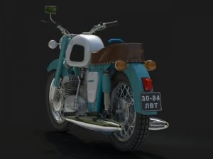 motorcycle izh jupiter 3 3D Model