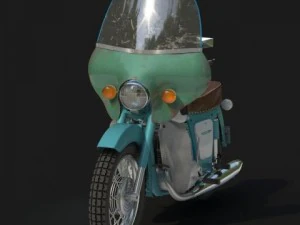 motorcycle izh jupiter 3 3D Model