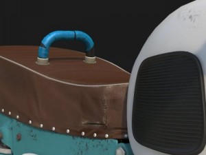 motorcycle izh jupiter 3 3D Модель