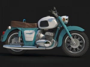 motorcycle izh jupiter 3 3D Модель