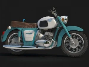 motorcycle izh jupiter 3 3D Model