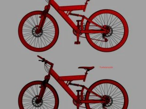 mountainbike 3D Model
