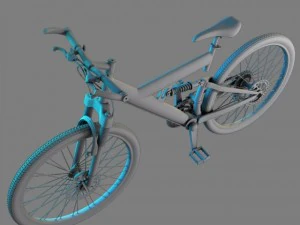 mountainbike 3D Model