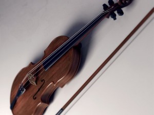 violin 3D-Modell