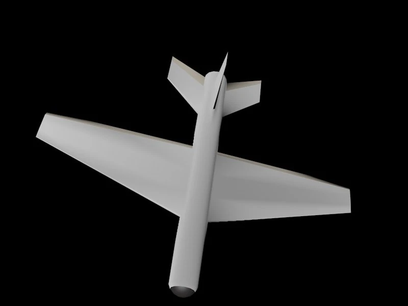 foguete Modelo 3D .c4d .max .obj .3ds .fbx .stl .blend 