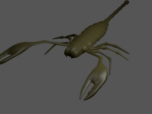 scorpion Modello 3D