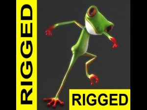 frog 3D Модель