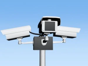 g&uuml;venlik kamerası 3D Model