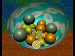 few kinds of fruits 3D Model