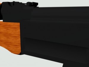 ak 47 with all details 3D Model