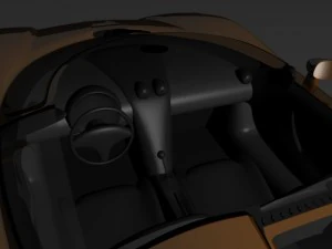 koenigsegg ccr convertable 3D Model