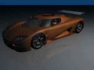 Koenigsegg CCGT 3D Modell