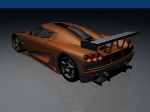 koenigsegg ccgt 3D 모델