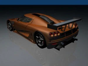 Koenigsegg CCGT 3D Modell