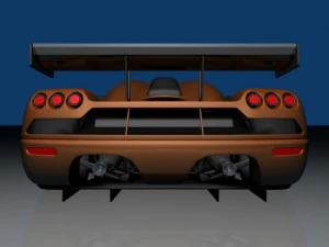 Koenigsegg CCGT 3D Modell