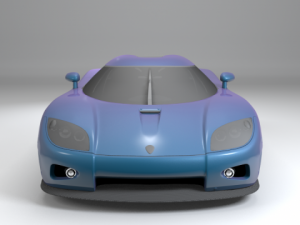 koenigsegg ccxr 3Dモデル
