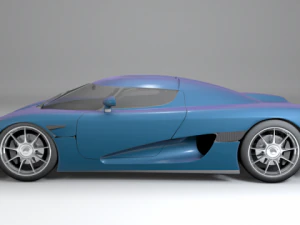 koenigsegg ccxr 3D Model
