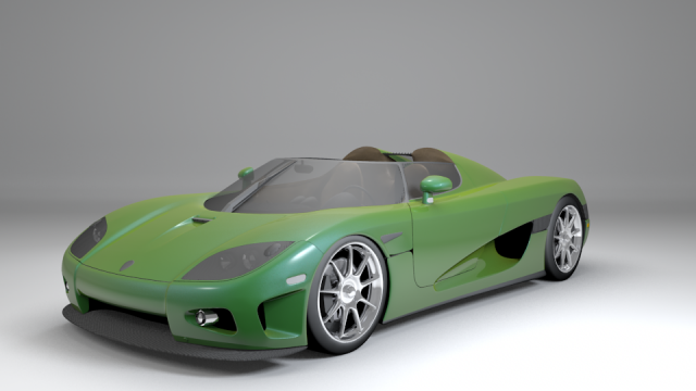 koenigsegg ccx convertable 3Dモデル .c4d .max .obj .3ds .fbx .stl .blend 