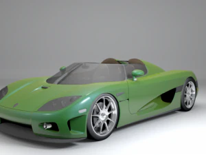 koenigsegg ccx convertable 3D Model
