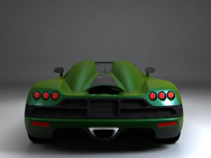 koenigsegg ccx convertable 3D Model