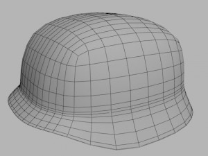 wwii german helmet 3D Model