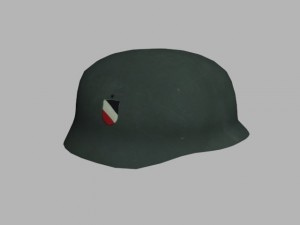 wwii german helmet 3D Model