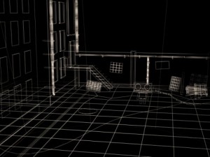 postapocalyptic alley  robo 3D Model
