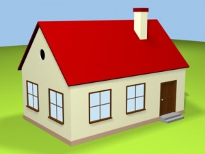 cartoon house 3D Model