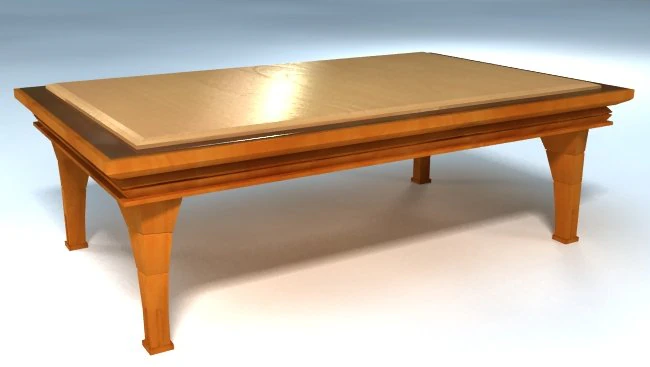 table 3D Model .c4d .max .obj .3ds .fbx .stl .blend 