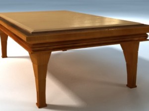 table 3D 模型