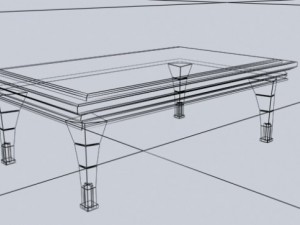 table 3D 模型