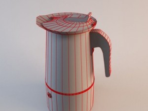 moka espresso 3D 模型