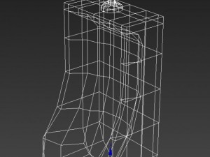 mens urinal 3Dモデル