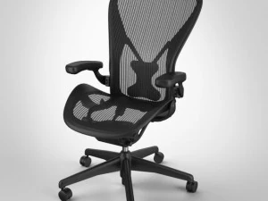 हरमन मिलर द्वारा एरोन कुर्सी 3D मॉडल