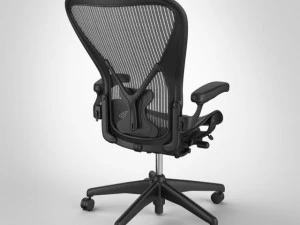 aeron chair by herman miller 3D Model