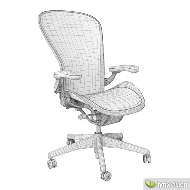 Aeron chair store 3d model