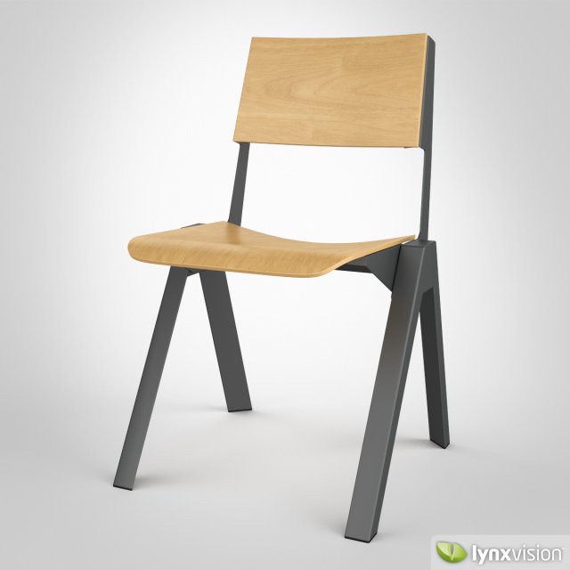 uniform chair by established sons 3D Модель .c4d .max .obj .3ds .fbx .stl .blend