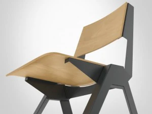 uniform chair by established  sons 3D Model