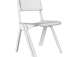 uniform chair by established  sons 3D Model