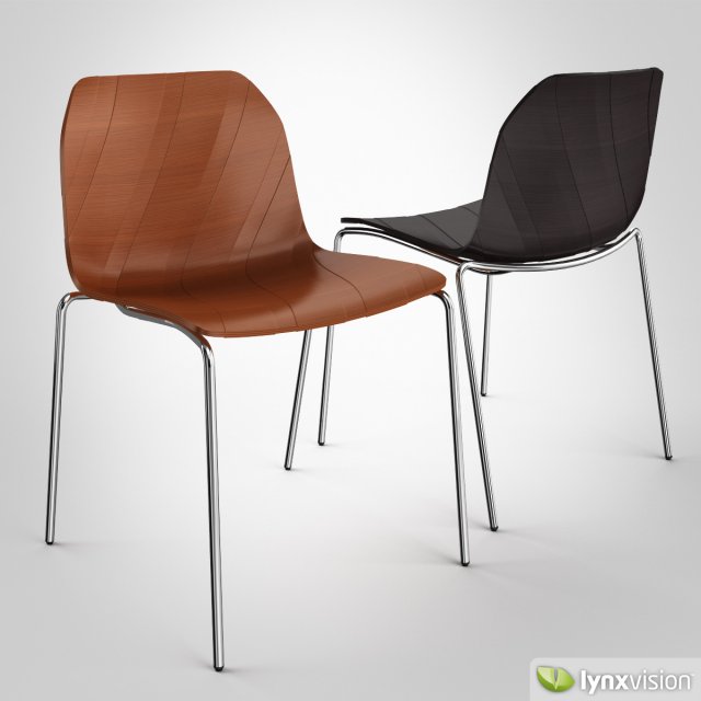 treccia chair by accademia 3D Model .c4d .max .obj .3ds .fbx .stl .blend 
