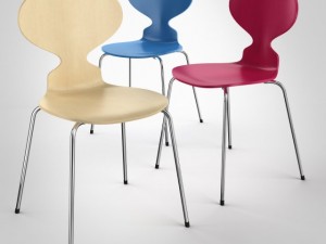 the ant chair by fritz hansen 3D Модель
