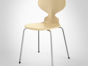 the ant chair by fritz hansen 3D Модель