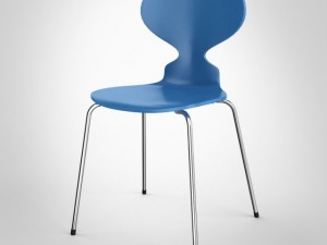 the ant chair by fritz hansen 3D Модель