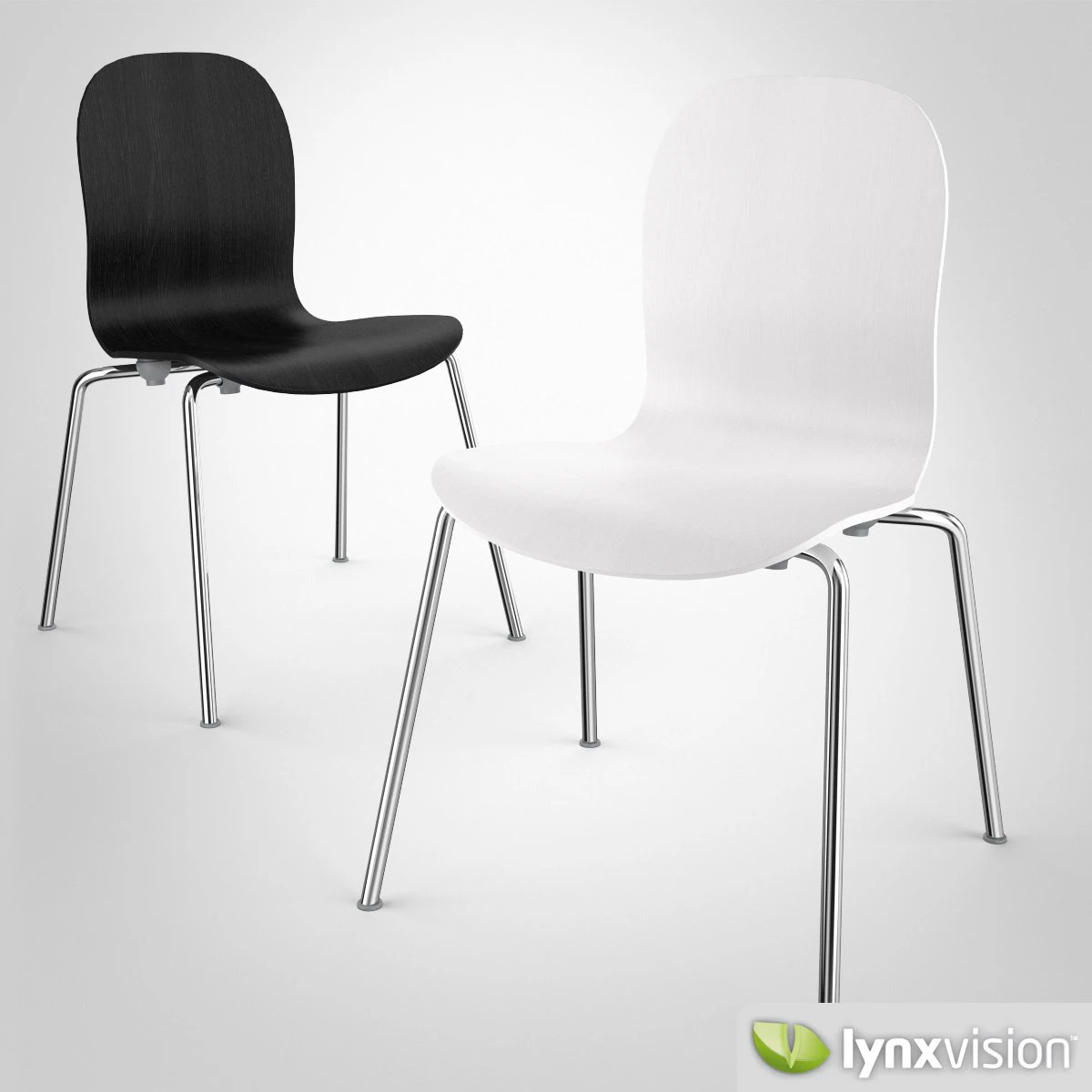 tate chair by cappellini 3D Model .c4d .max .obj .3ds .fbx .stl .blend
