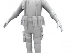 wastelander 3D Model
