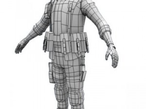 wastelander 3D 모델