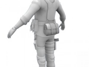 wastelander 3D 모델