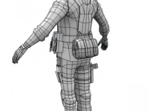 wastelander 3D 모델